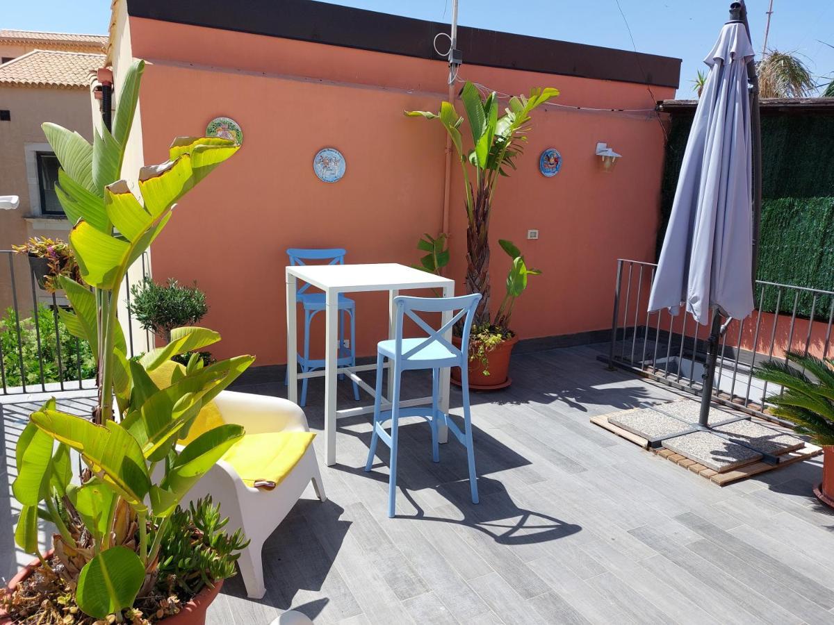 شقة Galena Charme Luxury Terrace سيراكوزا المظهر الخارجي الصورة